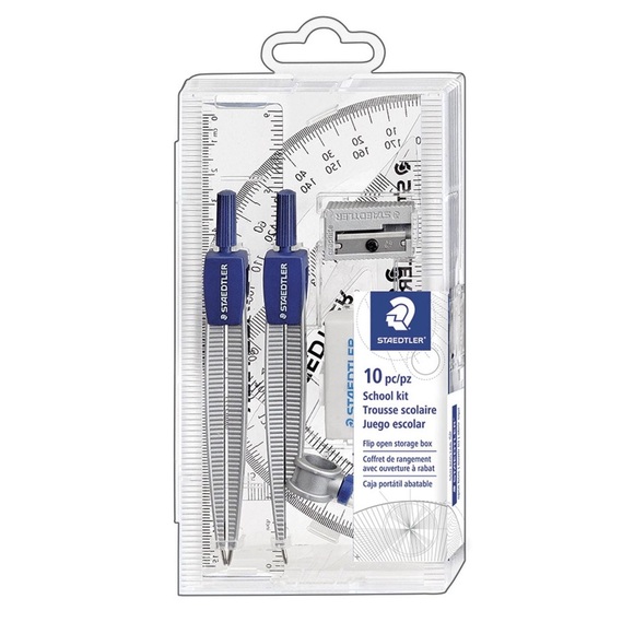 Staedtler Math Set School Kit 10 pc - Picture 3 of 4